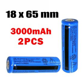 2PCS/4PCS/10PCS/50PCS/100PCS Rechargeable Battery 3000mAH 3.7V Li-ion 11.1 Power Batteries for Flashlight Laser Headlamp(Free shipping via DHL Gr (Quantity: 2PCS)
